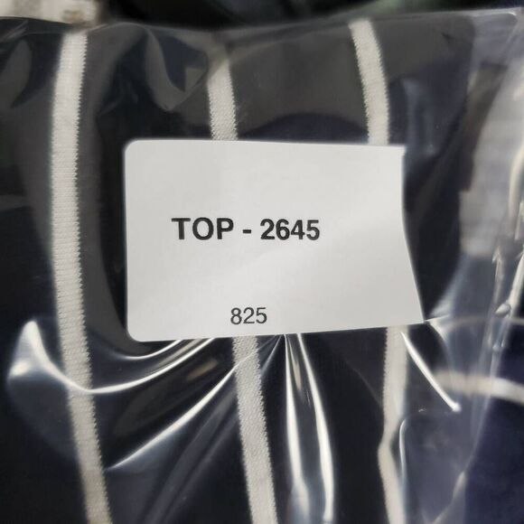 Maurices 24/7 Women’s Red/Black Stripe Long Sleeve Top Size S - Picture 7 of 7